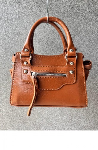 Ziegelrot Portfolio Handtasche 5636