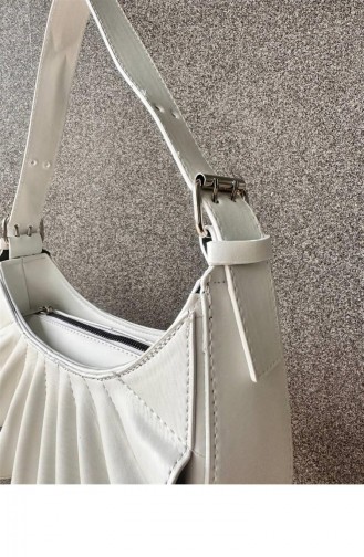 Weiß Schultertasche 5648