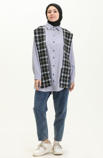 Garnish Tunic 11036-02 Blue 11036-02