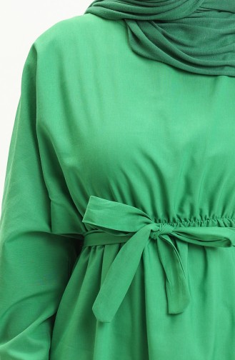 Grün Hijab Kleider 5423