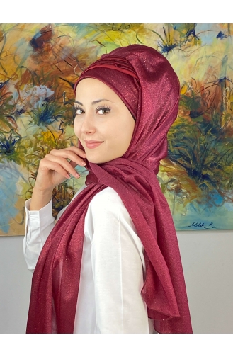 Turban Pret-a-Porter Bordeaux 4YDSAL1-10