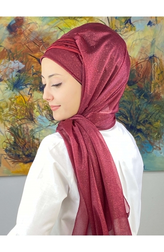 Turban Pret-a-Porter Bordeaux 4YDSAL1-10
