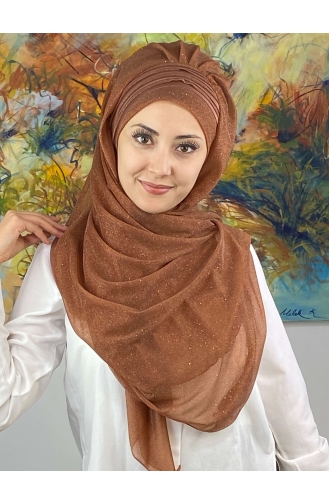 Milk Coffee Ready to Wear Turban 4YDSAL1-13