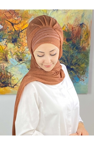 Milk Coffee Ready to Wear Turban 4YDSAL1-13