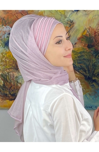 Light Lilac Ready to Wear Turban 4YDSAL1-01