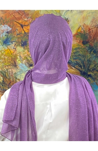 Turban Pret-a-Porter Couleur Lilas 4YDSAL1-02