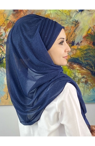 Turban Pret-a-Porter Bleu Marine 4YDSAL1-06