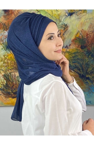 Turban Pret-a-Porter Bleu Marine 4YDSAL1-06