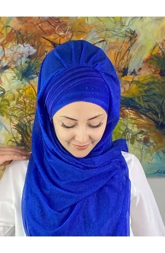 Turban Pret-a-Porter Blue roi 4YDSAL1-07