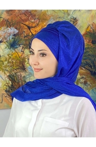 Turban Pret-a-Porter Blue roi 4YDSAL1-07