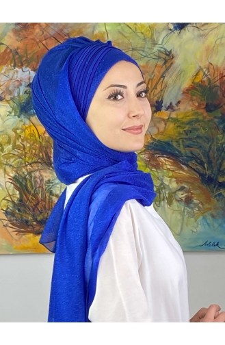 Turban Pret-a-Porter Blue roi 4YDSAL1-07