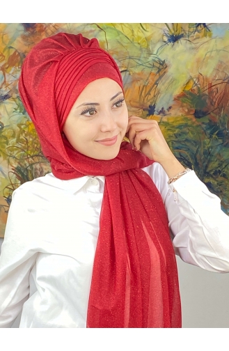 Turban Pret-a-Porter Rouge 4YDSAL1-09