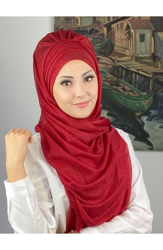 Turban Pret-a-Porter Rouge 4YDSAL1-09