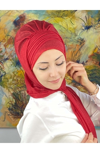 Turban Pret-a-Porter Rouge 4YDSAL1-09