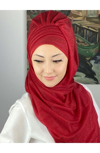 Turban Pret-a-Porter Rouge 4YDSAL1-09