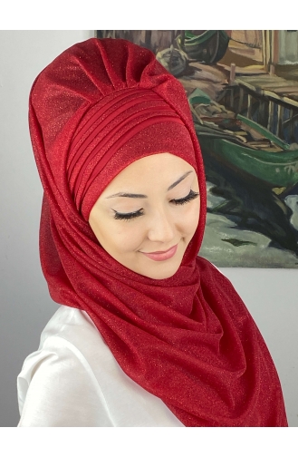 Turban Pret-a-Porter Rouge 4YDSAL1-09