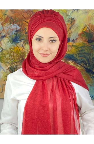 Turban Pret-a-Porter Rouge 4YDSAL1-09