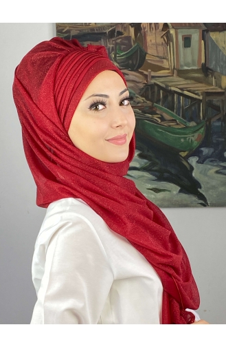 Turban Pret-a-Porter Rouge 4YDSAL1-09