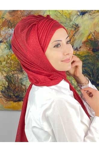Turban Pret-a-Porter Rouge 4YDSAL1-09
