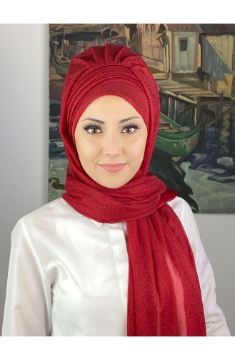 Turban Pret-a-Porter Rouge 4YDSAL1-09