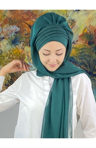 Emerald Ready to wear Turban 4YDSAL27-12