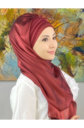 Turban Pret-a-Porter Bordeaux 4YDSAL27-04
