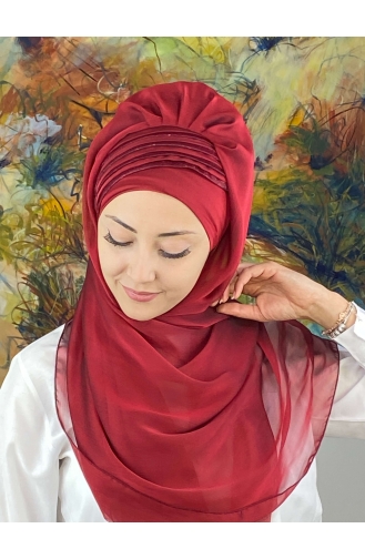 Turban Pret-a-Porter Bordeaux 4YDSAL27-04