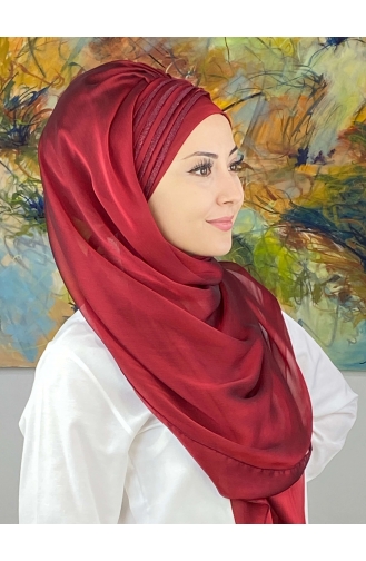 Turban Pret-a-Porter Bordeaux 4YDSAL27-04