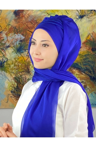 Turban Pret-a-Porter Blue roi 4YDSAL27-05