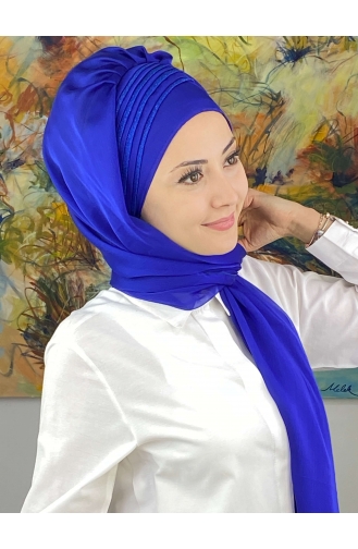 Saxon blue Ready to wear Turban 4YDSAL27-05