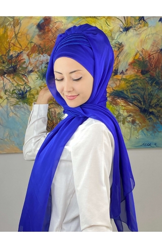 Saxon blue Ready to wear Turban 4YDSAL27-05