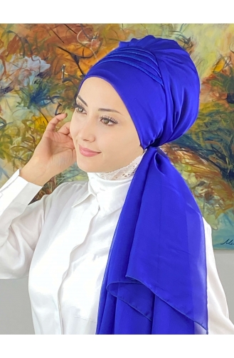 Turban Pret-a-Porter Blue roi 4YDSAL27-05