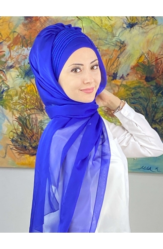 Turban Pret-a-Porter Blue roi 4YDSAL27-05