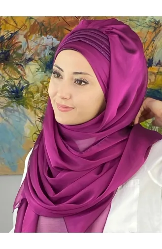 Turban Pret-a-Porter Fushia 4YDSAL27-07