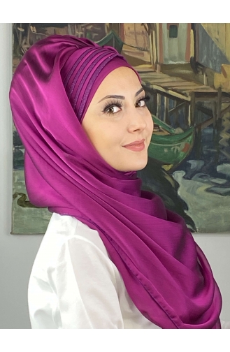 Fuchsia Praktischer Turban 4YDSAL27-07