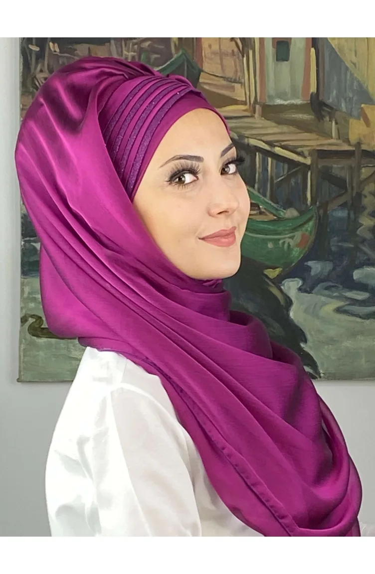 Turban Pret-a-Porter Fushia 4YDSAL27-07