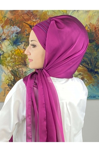 Fuchsia Ready to wear Turban 4YDSAL27-07