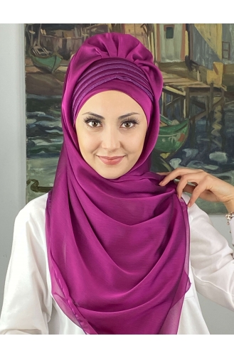 Fuchsia Praktischer Turban 4YDSAL27-07