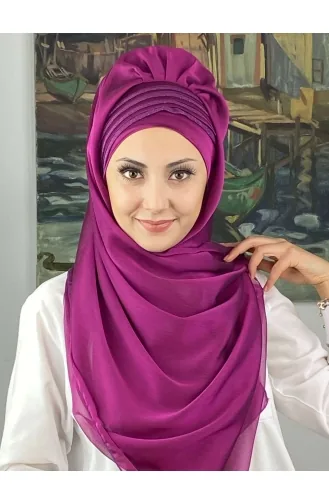 Turban Pret-a-Porter Fushia 4YDSAL27-07
