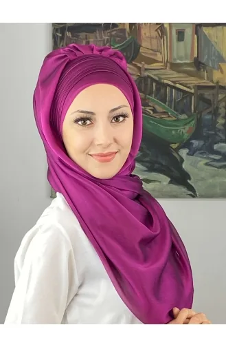 Turban Pret-a-Porter Fushia 4YDSAL15-10