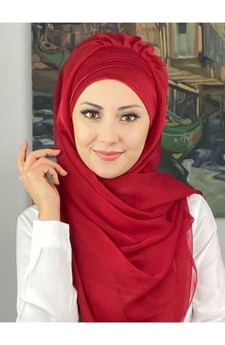 Turban Pret-a-Porter Rouge 4YDSAL15-11