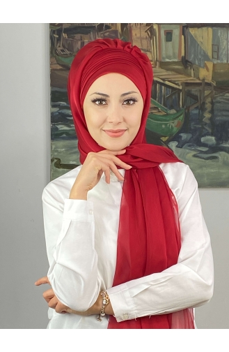 Turban Pret-a-Porter Rouge 4YDSAL15-11