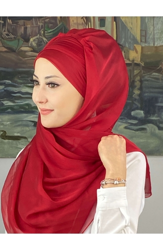 Turban Pret-a-Porter Rouge 4YDSAL15-11