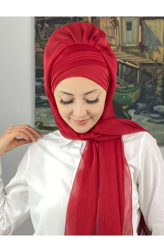 Turban Pret-a-Porter Rouge 4YDSAL15-11