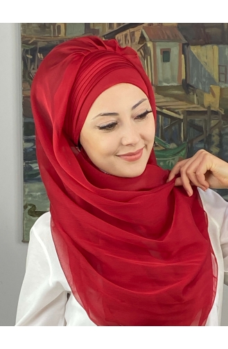 Turban Pret-a-Porter Rouge 4YDSAL15-11