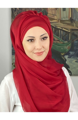 Turban Pret-a-Porter Rouge 4YDSAL15-11
