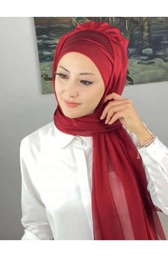 Turban Pret-a-Porter Bordeaux 4YDSAL15-12