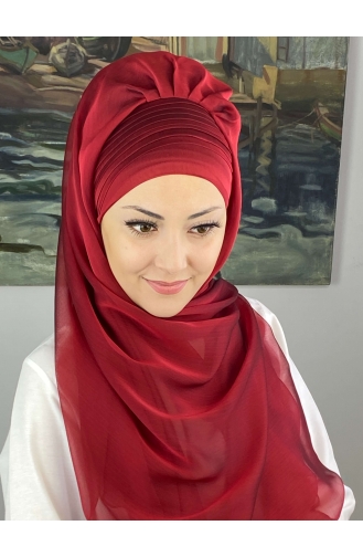Turban Pret-a-Porter Bordeaux 4YDSAL15-12