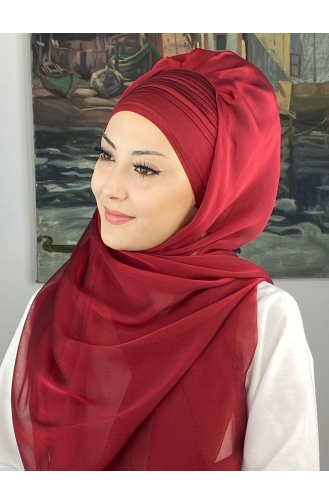 Turban Pret-a-Porter Bordeaux 4YDSAL15-12