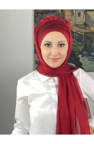 Turban Pret-a-Porter Bordeaux 4YDSAL15-12